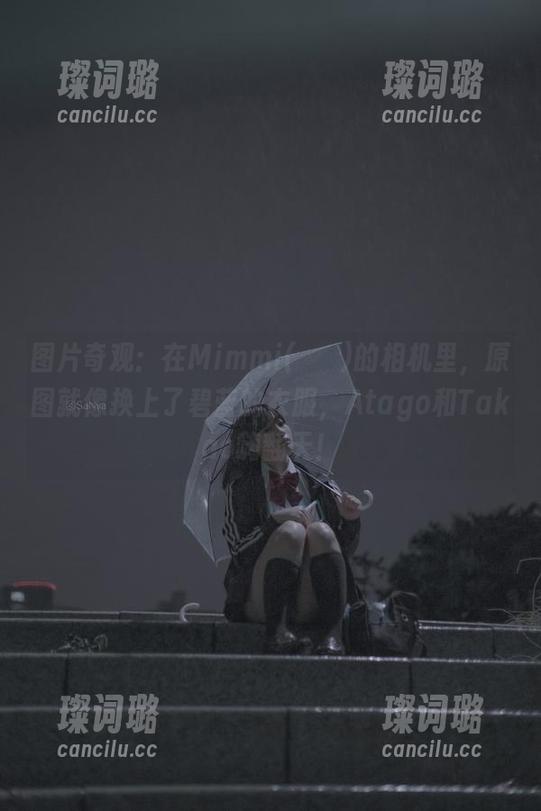 图片奇观：在Mimmi(밈미)的相机里，原图就像换上了碧蓝的衣服，Atago和Takao嗨翻天！