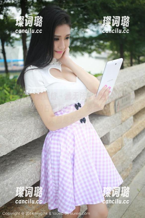 MyGirl美媛馆-Abby王乔恩 MyGirl美媛馆 - 我无法抑制自己,Abby王乔恩的白裙模拟秀,免费图片让你每天都是女主角。