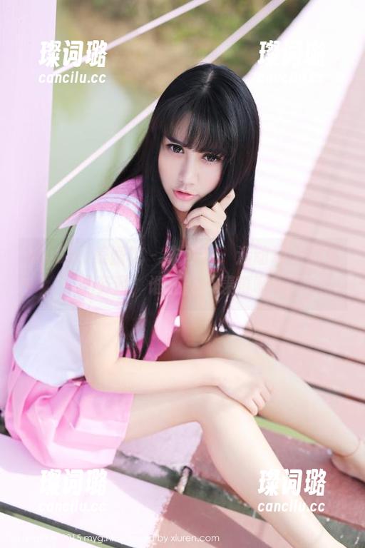 MyGirl美媛馆 - 朱可儿：运动场上的免费资源，谁还能不羡慕啊？