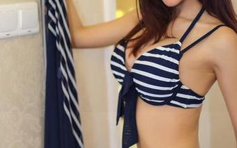 QingDouKe青豆客 – 免费泳衣写真：Abby王乔恩带你一游夏日海滩的心情