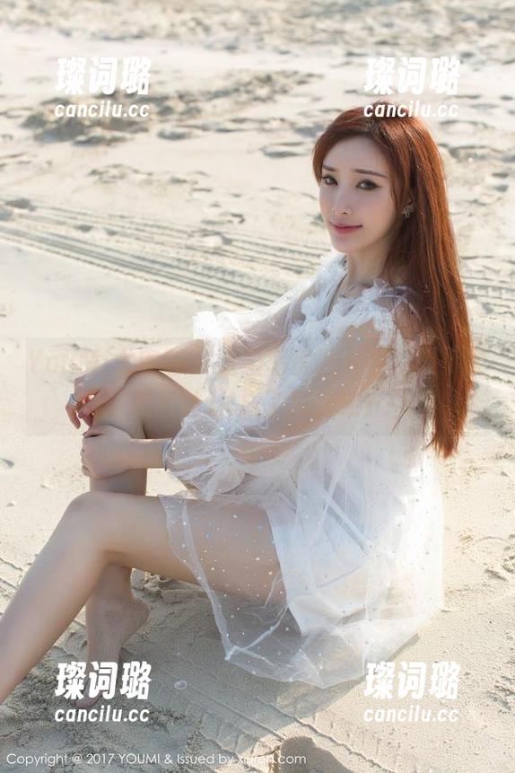YouMi尤蜜荟-谭小灵 YouMi尤蜜荟 - 这组私房图片中,谭小灵竟然让JK成了风景线!