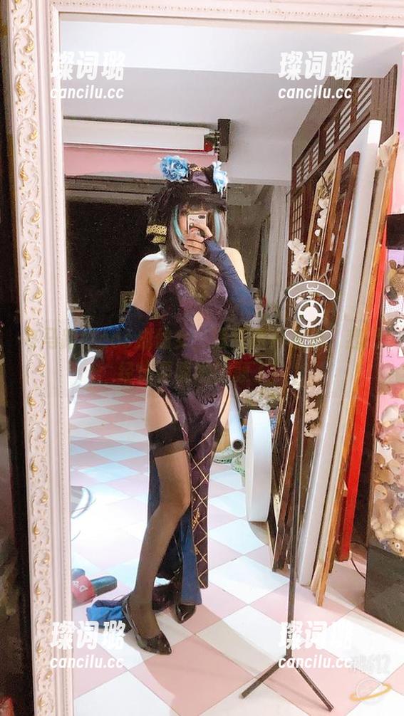 冬马路纱cos成仙女，清纯照片集锦，我已经快要嗑她的颜了！