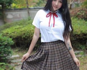 模范学院 – 让你心中飞翔的薛琪琪sandy空姐套图，谁让你语无伦次