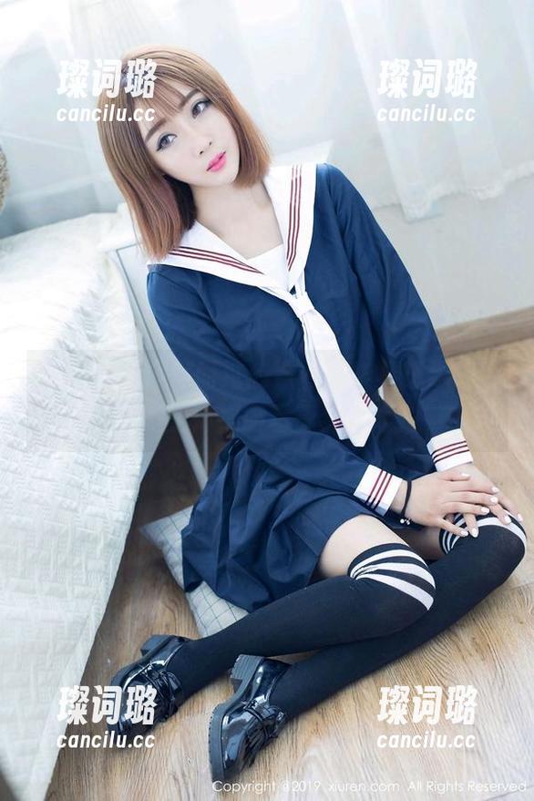 秀人网 - 擦肩而过的青春，柒喜小baby的体操服写真套图