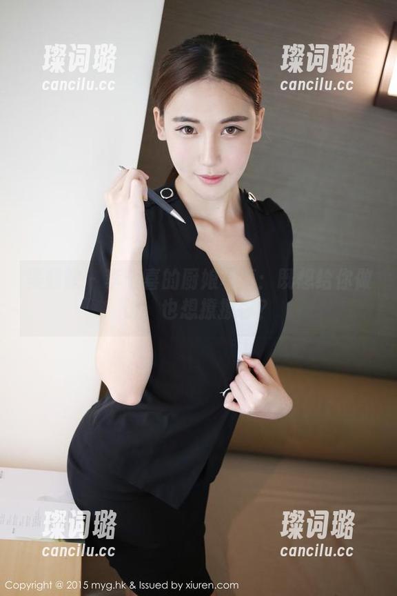 美媛馆 - 李七喜的厨娘写真：既想给你做饭，也想撩撩你？