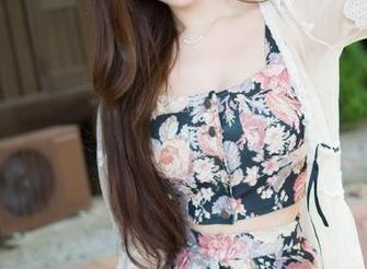 魅妍社 – 小蕾蕾的粉色写真集，高清到让你眼睛都在冒泡
